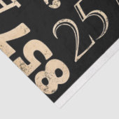 ナンバーズファニチュアデコページ紙 薄葉紙 (詳細)