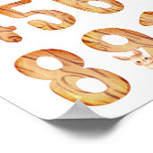 ナンバーズボーイ子供部屋 ポスター (角)