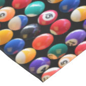 ナンバーズ色の8個のボール、テーブルクロス テーブルクロス (アングル)