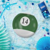 ナンバーズ14ビリヤード・ボール ペーパープレート (パーティー)