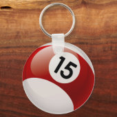 ナンバーズ15ビルダーボール キーホルダー (正面)