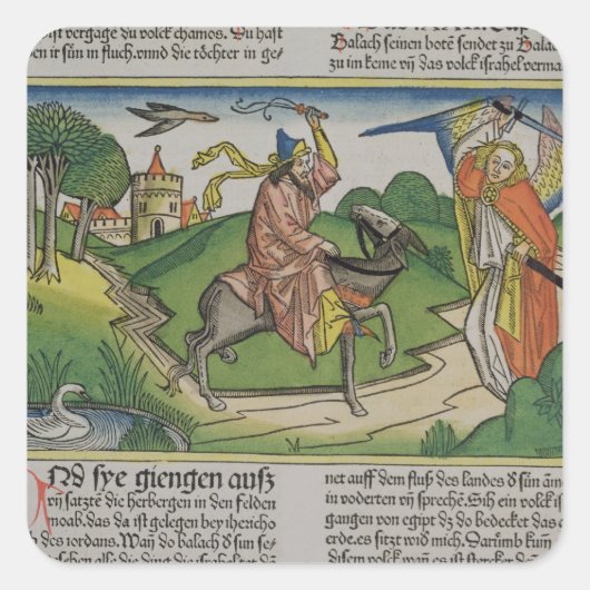 ナンバーズ22 20-35 BalaamのNからの話し声 スクエアシール (正面)