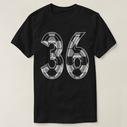 ナンバーズ36ジャージー36マムプレーヤーファン Tシャツ (デザイン正面)