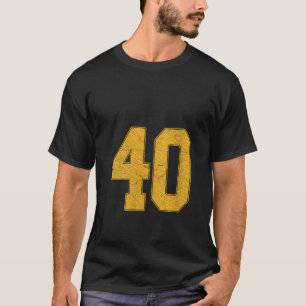 ナンバーズ40ユニフォームスポーツチームジャージー40th tシャツ