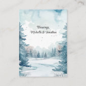 ナンバーズ6主あなた賛美バイブルウィンタービジネスカード 名刺 (裏面)