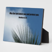 ナンバーズ6:24主賛美よ..... フォトプラーク (側面)