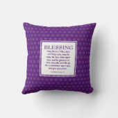 ナンバーズ6:24-26ダビデの主賛美主よよ星 クッション (裏面)