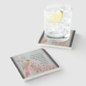 ナンバーズ6 24-26主あなた賛美赤鳥の果実 ストーンコースター (横)