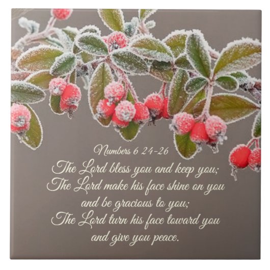 ナンバーズ6 24-26主よ賛美とあな保た タイル (正面)