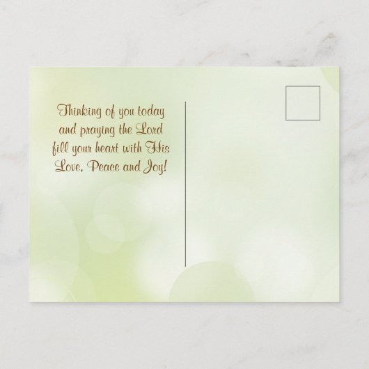 ナンバーズ6 24-26主よ賛美とあな保た ポストカード (裏面)