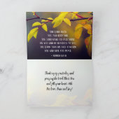 ナンバーズ6:24-26主よ賛美と主よ保り カード (内部)