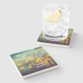 ナンバーズ6:24-26主よ賛美と主よ保り ストーンコースター (横)