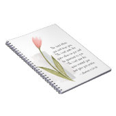 ナンバーズ6:24-26主よ賛美と主よ保り ノートブック (右側)