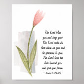 ナンバーズ6:24-26主よ賛美と主よ保り ポスター (正面)