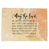 ナンバーズ6:24-26主よ賛美と主よ保り ラージペーパーバッグ (裏面)