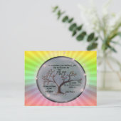 ナンバーズ6:24-26賛美主とお前の保平和 ポストカード (スタンド正面)