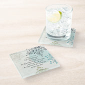 ナンバーズ6 24-26賛美主よ、ヴィンテージ ガラスコースター (アングル)