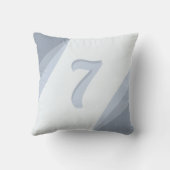 ナンバーセブンオンシルバーグレーブルーシェード クッション (裏面)