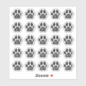 ナンバードッグポープリントプランナースタンプ シール (シート)