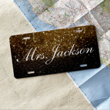 ナンバープレート- Glitter夫人II