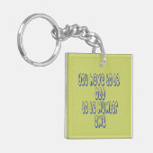 ナンバーワンである キーホルダー (正面左)