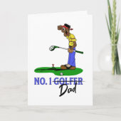 ナンバーワンのゴルファーパパ シーズンカード (正面)