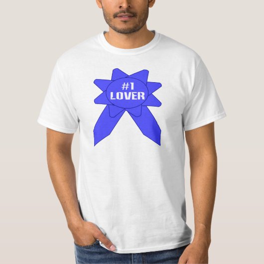 ナンバーワンの恋人 ブルーリボン Tシャツ (正面)