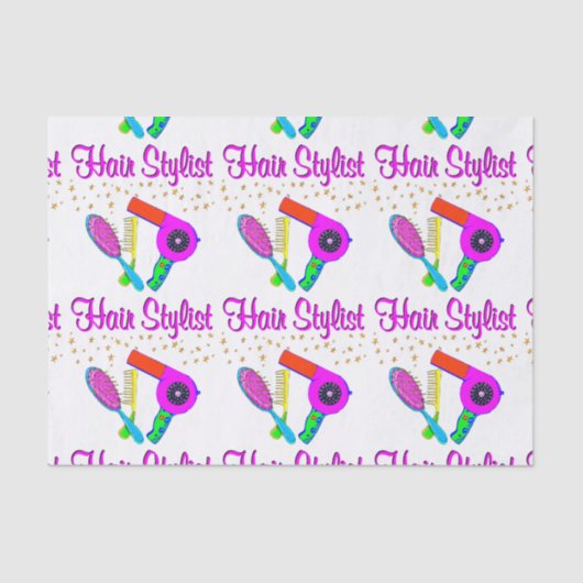 ナンバーワンの美容師で美容師 薄葉紙 (正面)