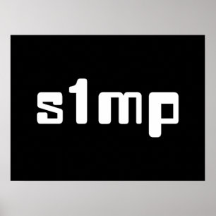 ナンバーワンのSimpポスター ポスター