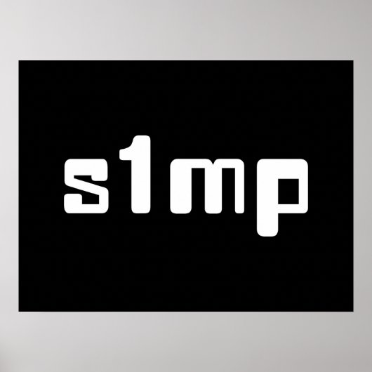 ナンバーワンのSimpポスター ポスター (正面)