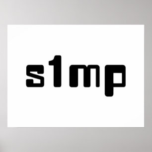 ナンバーワンのSimpポスター ポスター