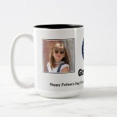 ナンバーワングランドパ2カスタム枚フォトマグカップ ツートーンマグカップ (左)