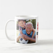 ナンバーワングランドパ2写真父の日 コーヒーマグカップ (左)