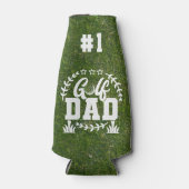 ナンバーワンゴルフパパタイポグラフィ ボトルクーラー (正面)