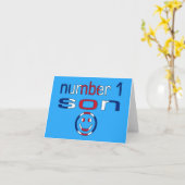 ナンバーワンソン(ソンズ誕生日) カード (黄色い花)