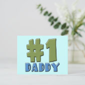 ナンバーワンダディ製品 ポストカード (スタンド正面)