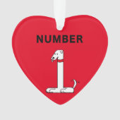 ナンバーワンドッグ オーナメント (正面)