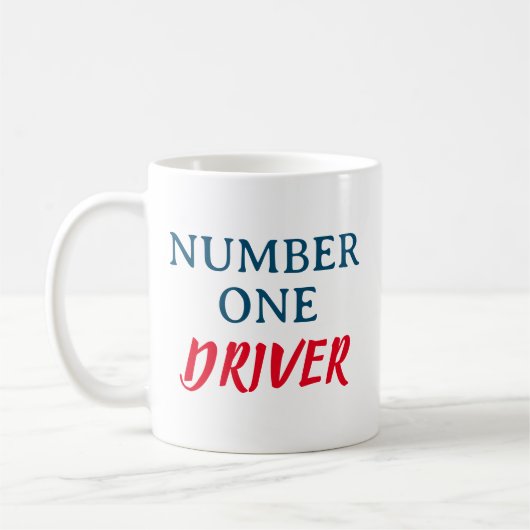 ナンバーワンドライバー コーヒーマグカップ (左)