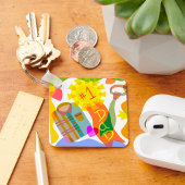 ナンバーワンパパキーチェーン キーホルダー