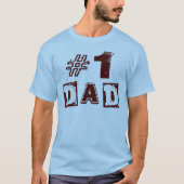 ナンバーワンパパグランジジャージーTシャツ Tシャツ (正面)