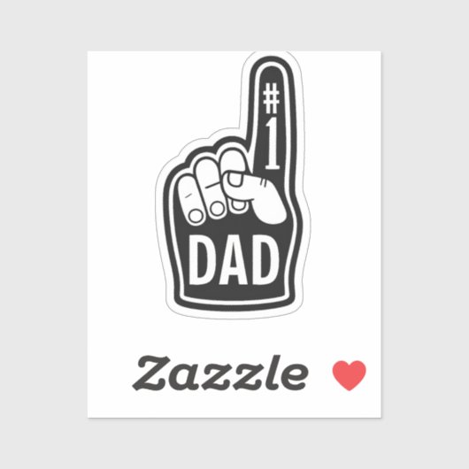 ナンバーワンパパフォームハンド シール (シート)