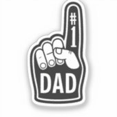 ナンバーワンパパフォームハンド シール (正面)