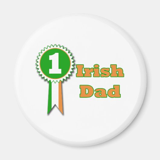 ナンバーワンパパ磁石 マグネット (正面)