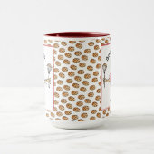 ナンバーワンママおばあちゃん母の日の漫画 マグカップ (中央)