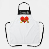 ナンバーワンママ名エプロン | 母の日の贈り物 エプロン (正面)