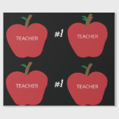 ナンバーワン先生ラッピング紙 ラッピングペーパー (フラット)