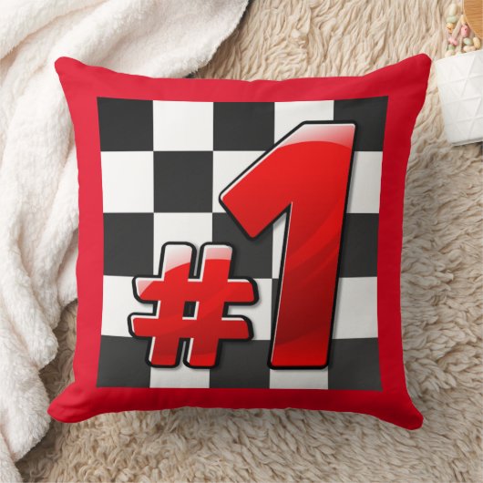 ナンバーワン クッション (ブランケット)