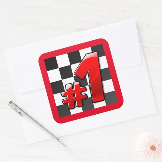 ナンバーワン スクエアシール (封筒)