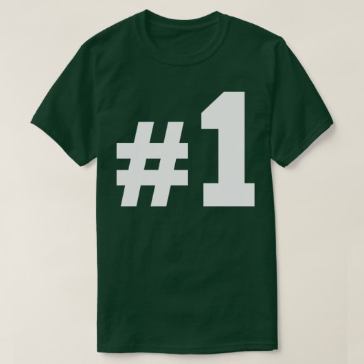 ナンバーワン Tシャツ (デザイン正面)
