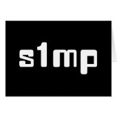 ナンバーワンSimpカード (正面横)